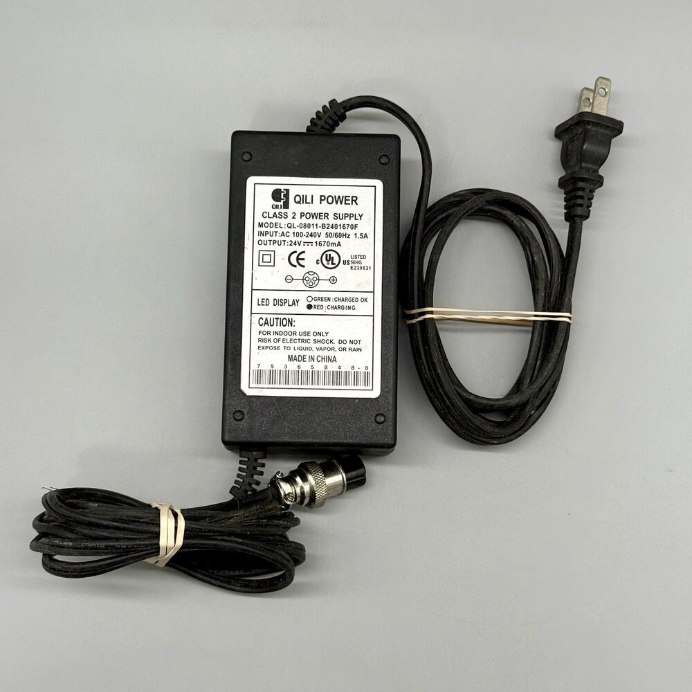 Razor Electric Scooter Qili Power Class 2 Power Supply QL-08011-B2401670F